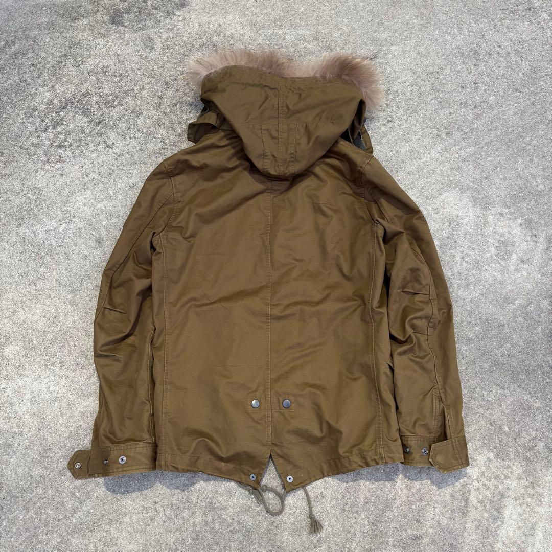 JOURNAL STANDARD ファーフード モッズコート M ミリタリー