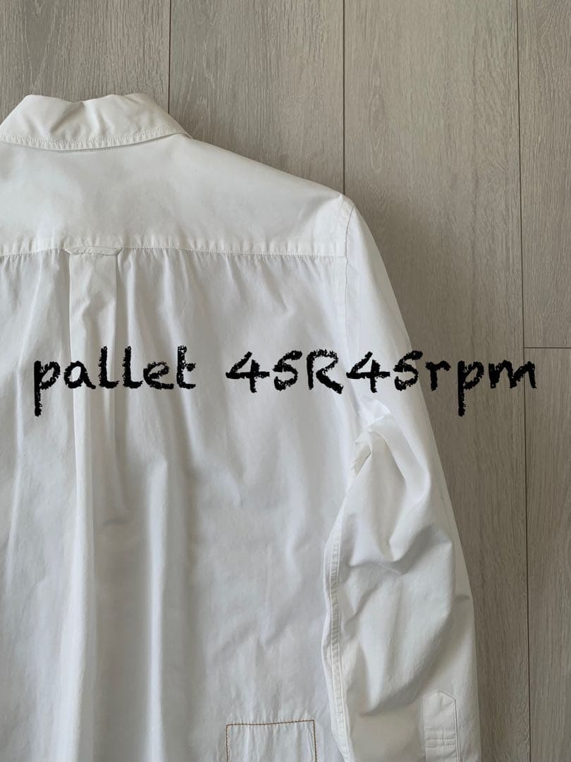 45R45rpm 180番三子の908ローファー シャツ