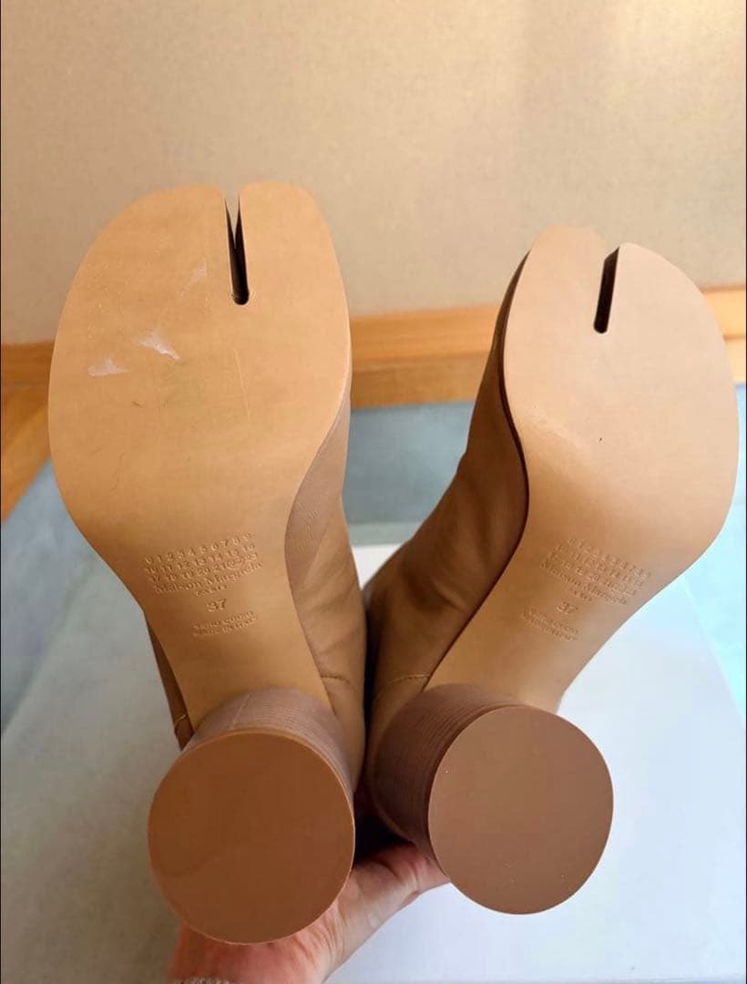 【Maison Margiela】新品未使用マルジェラ/タビブーツ/ブラウン37