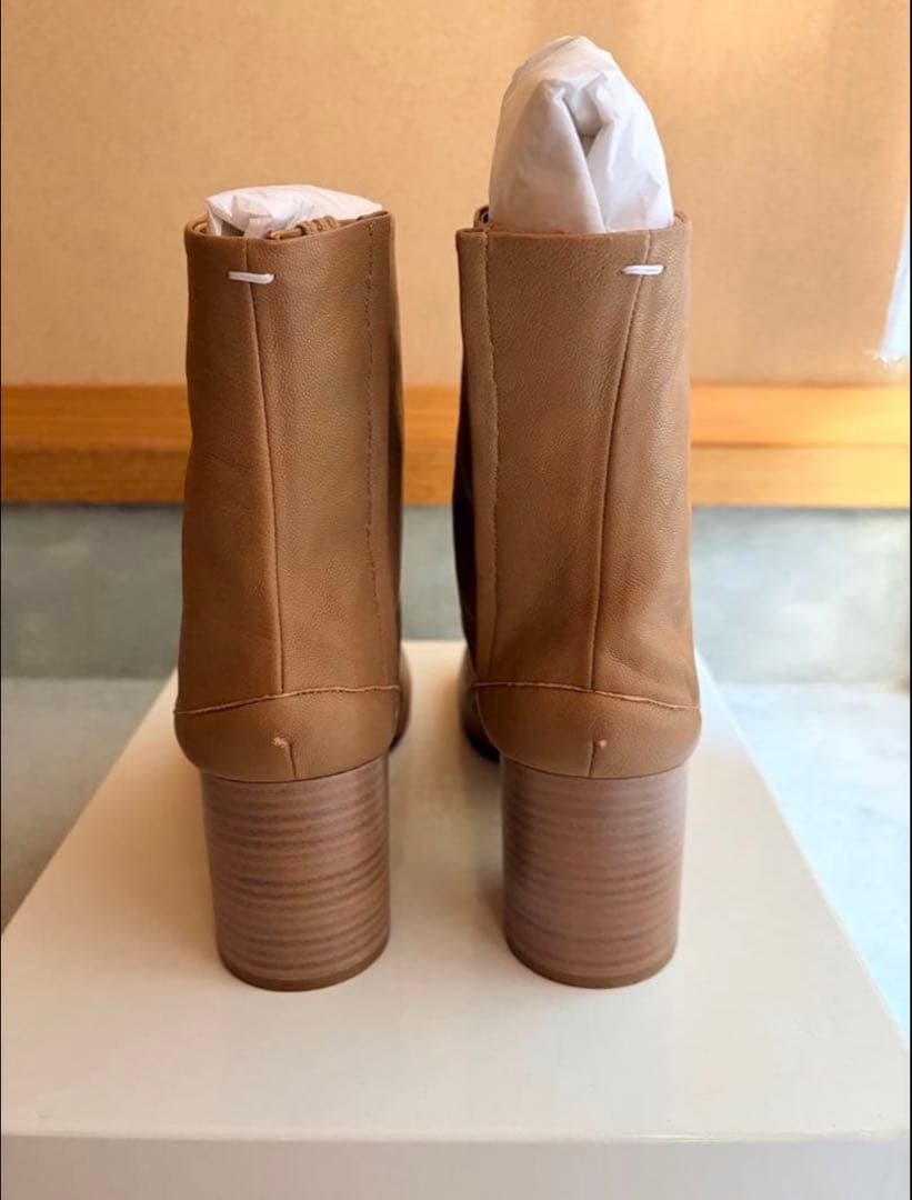 【Maison Margiela】新品未使用マルジェラ/タビブーツ/ブラウン37