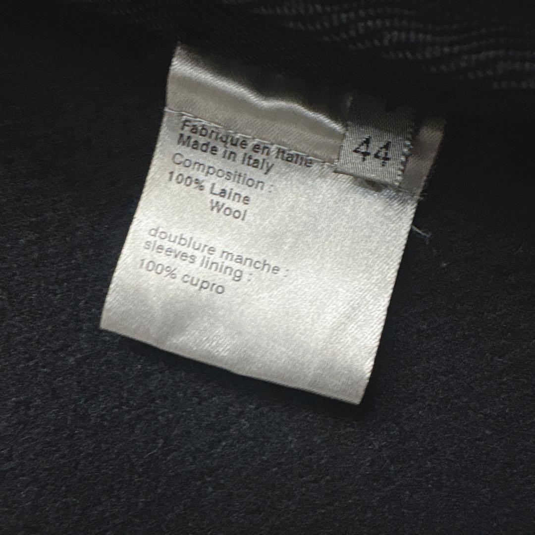 ディオールオム　2006 エディ　ダッフルコート　ブラック　サイズ44