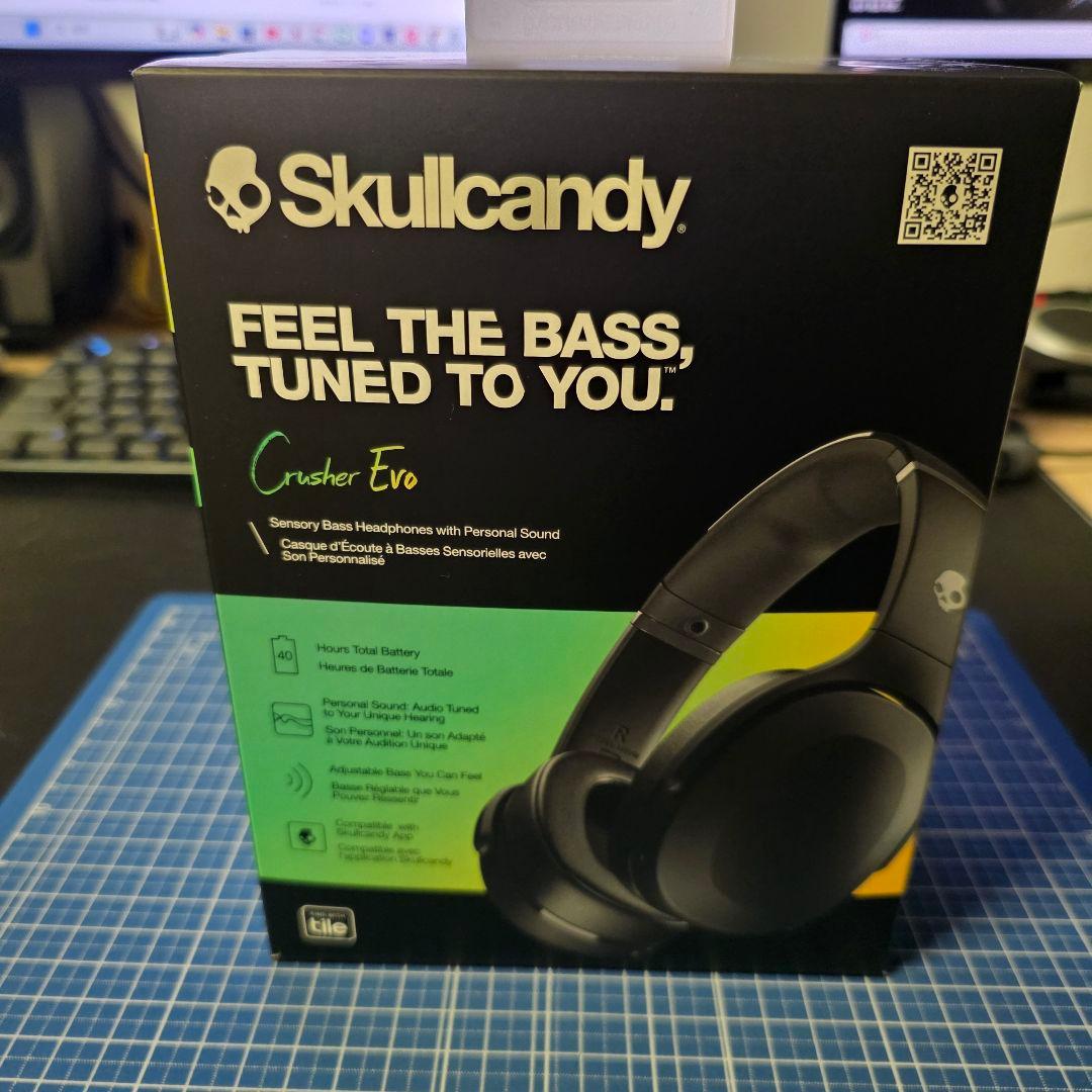 【Skullcandy】Crusher Evo　ワイヤレスヘッドホン