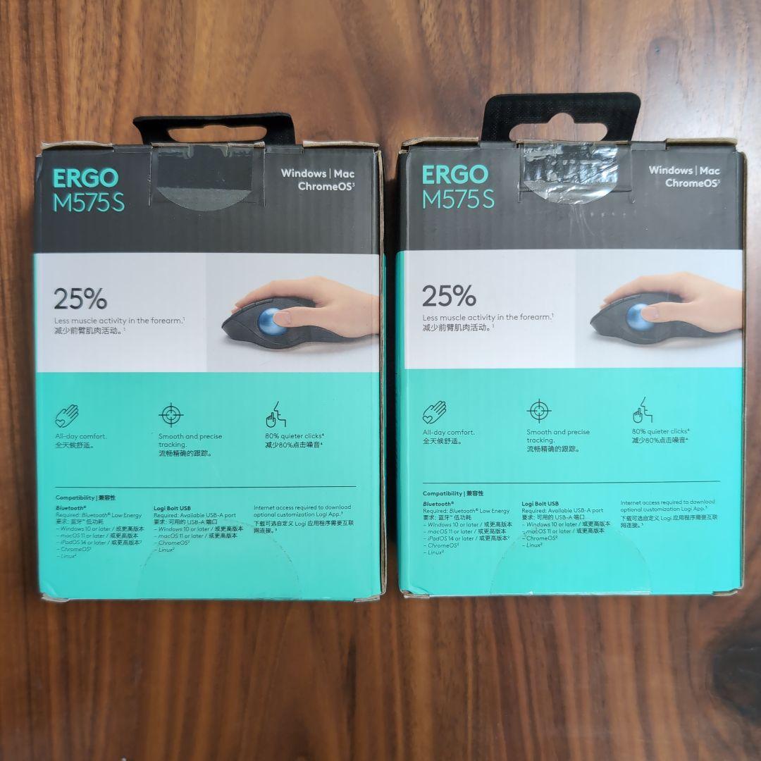 【新品未開封】2台セット Logitech ERGO M575S