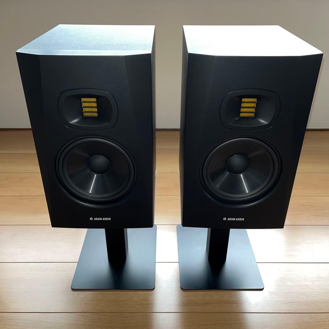 ADAM AUDIO T7V モニタースピーカー ペア ケーブル＋スタンドセット