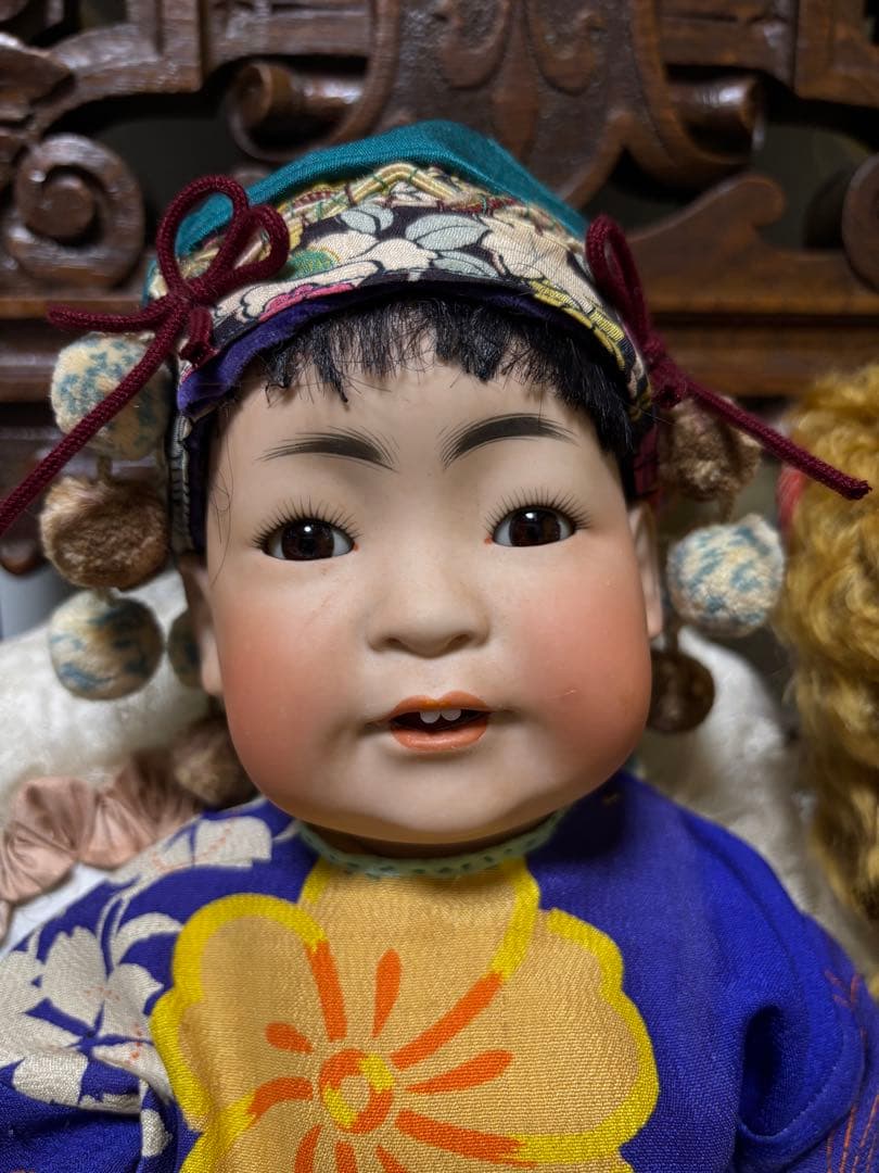アンティークビスクドール JDケストナー アジアンベビードール243