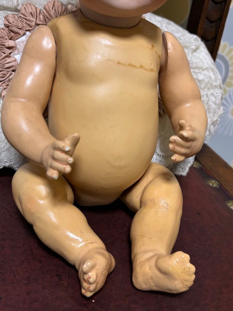 アンティークビスクドール JDケストナー アジアンベビードール243