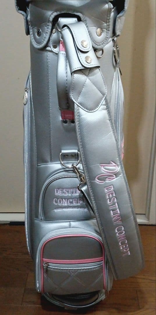 【美品/送料込】レディース キャディーバッグ/サブバッグ（フード付）