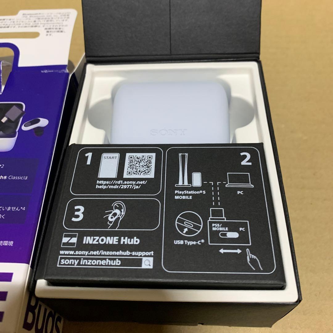 ソニー ゲーミングイヤホン INZONE Buds WF-G700N ホワイト