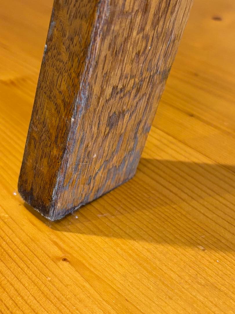 アンティーク木製ラダー脚立ディスプレイ棚