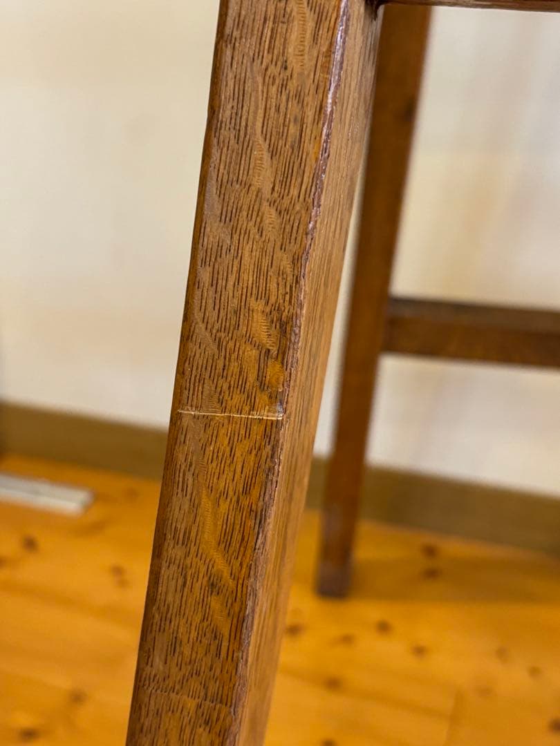 アンティーク木製ラダー脚立ディスプレイ棚