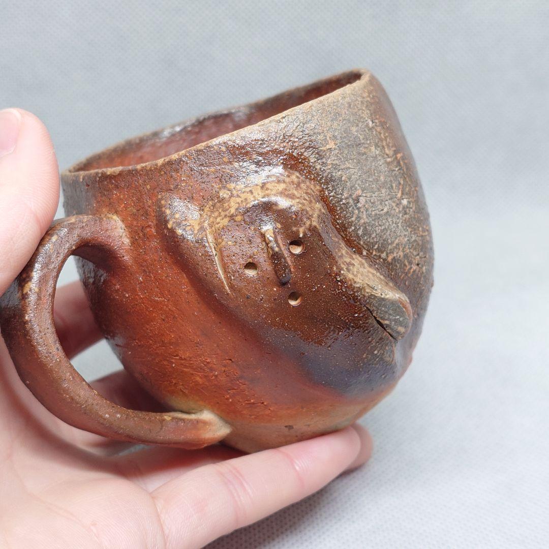 ●【ギザ口】98 .一輪挿し、徳利…備前焼