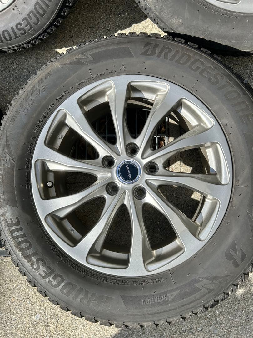 値引きしました！17インチ　DM-V3スタッドレス225 65 17 CX5など