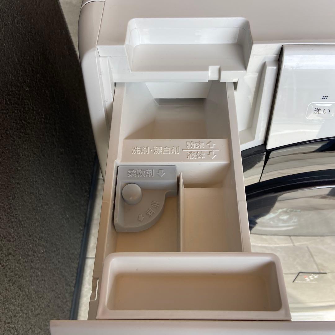 美品　ドラム洗濯機　SHARP ES-S7G-WL ドラム式洗濯機 2022年製