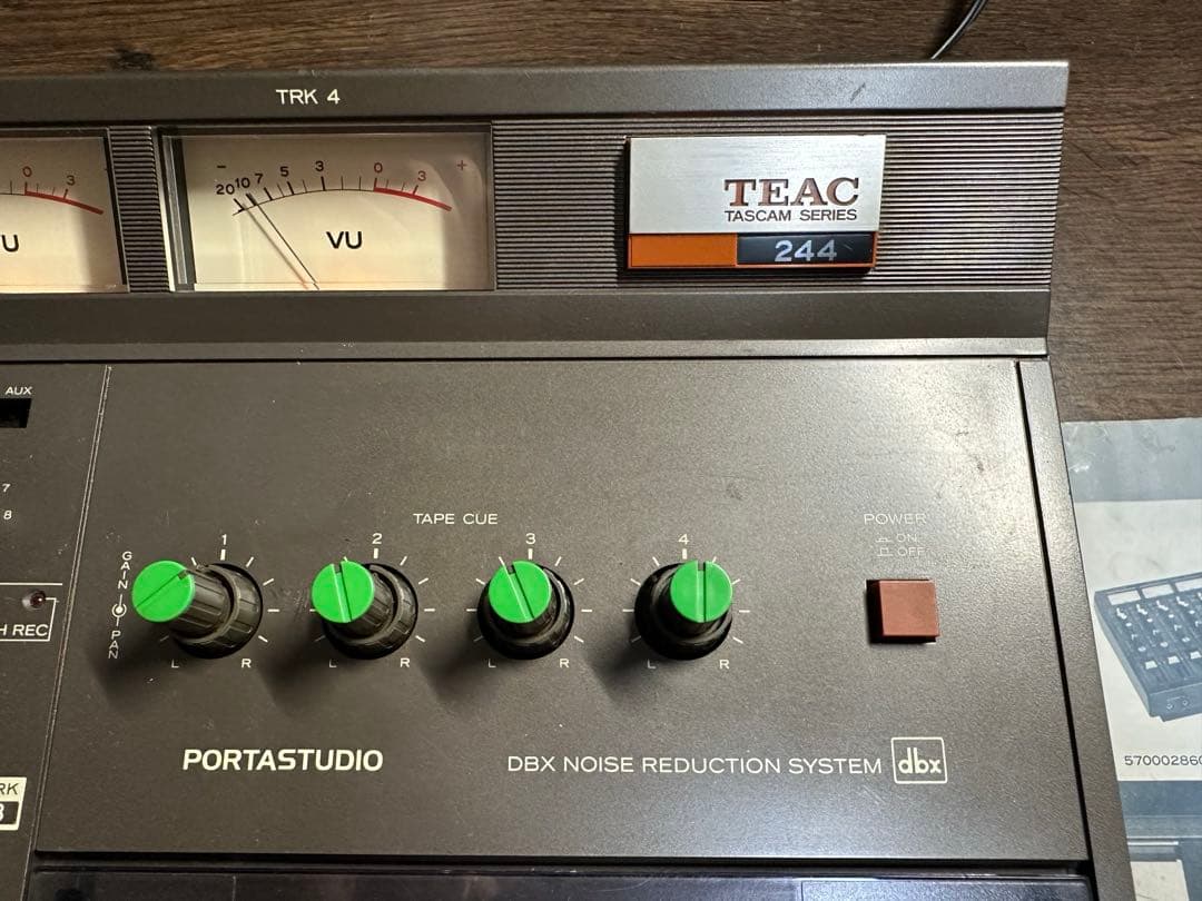 (実働品)TEAC 244 TASCAM ポータスタジオ　カセットMTR