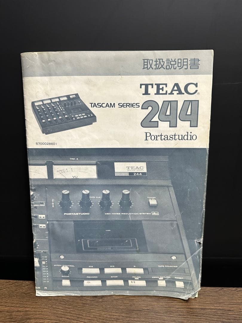(実働品)TEAC 244 TASCAM ポータスタジオ　カセットMTR