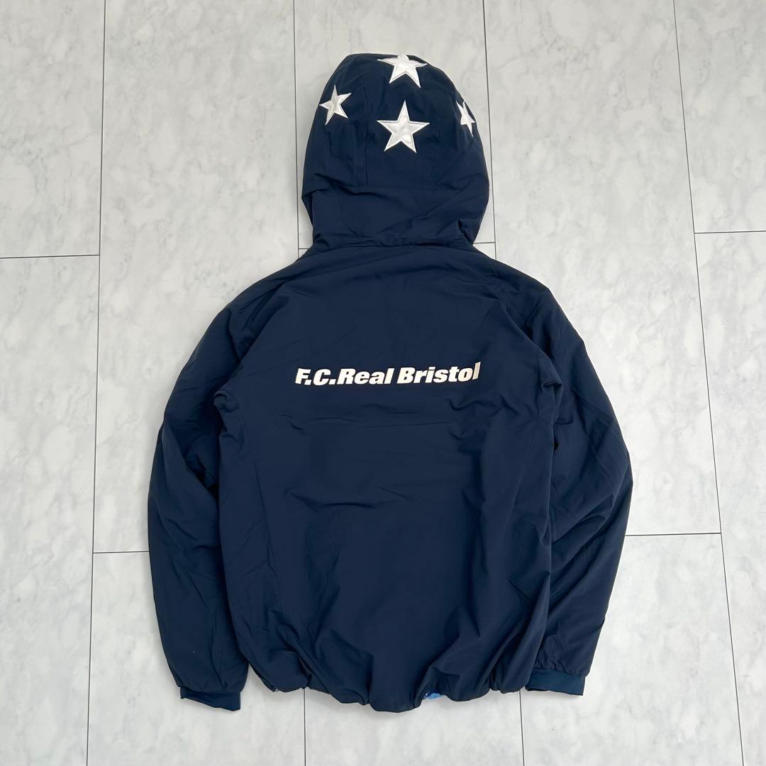 【人気】FCRB SOPH ナイロンジャケット　リバーシブル　総柄　ドローコード