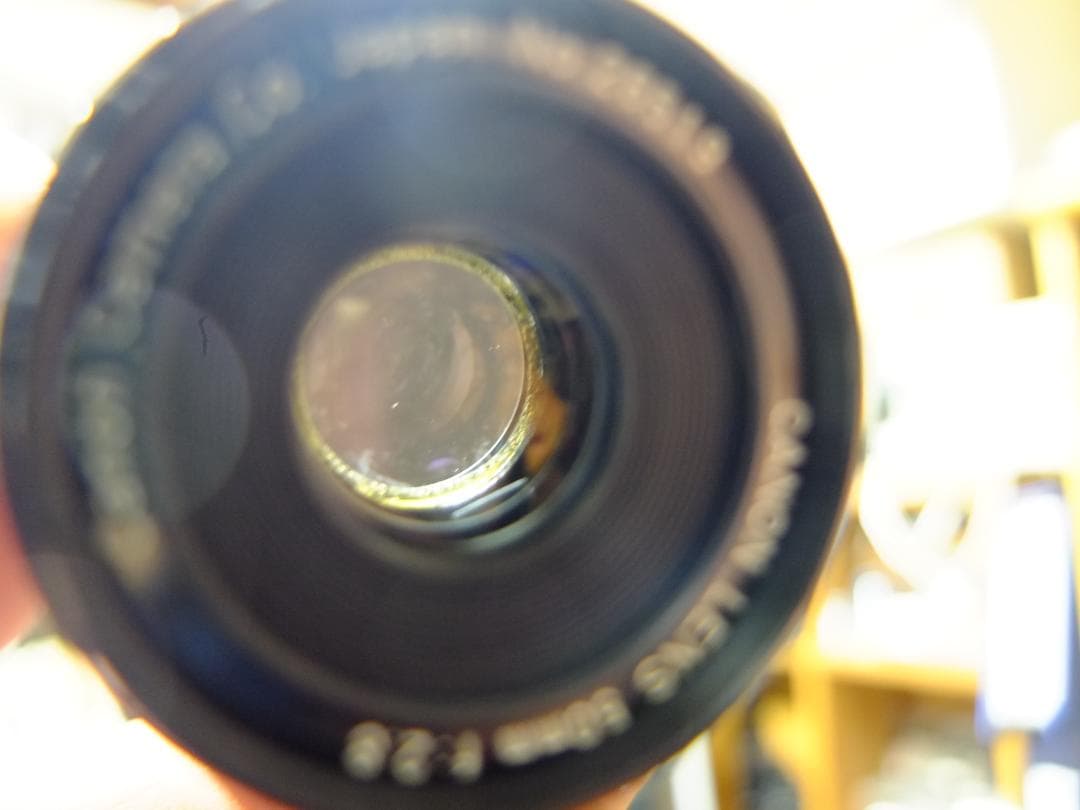 キャノン７／キャノンレンズ50mmf2.8Ⅱフード付【実写確認整備済】