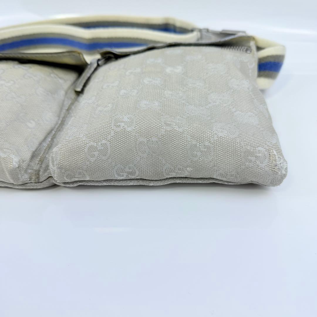 GUCCI グッチ シェリーライン ウエストポーチ GG バッグ