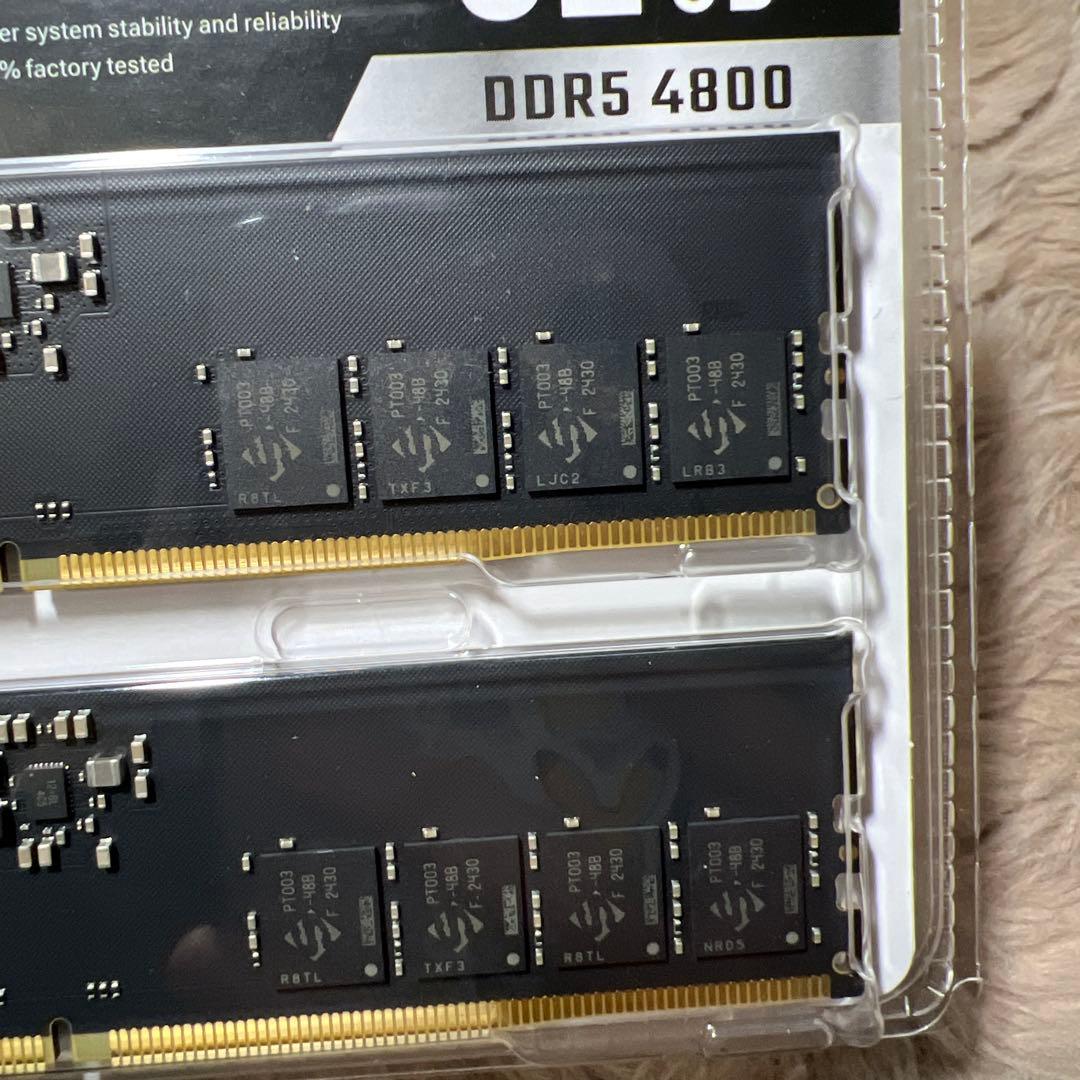 シリコンパワー DDR5 32GB (2x16GB) 4800MHz