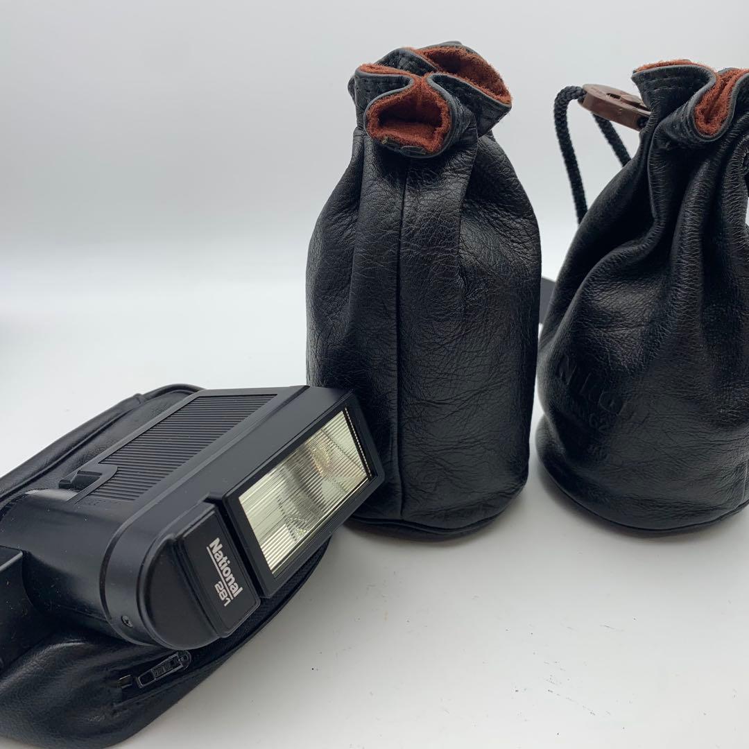 Nikon ニコン FE フィルム一眼レフカメラ レンズ3本セット