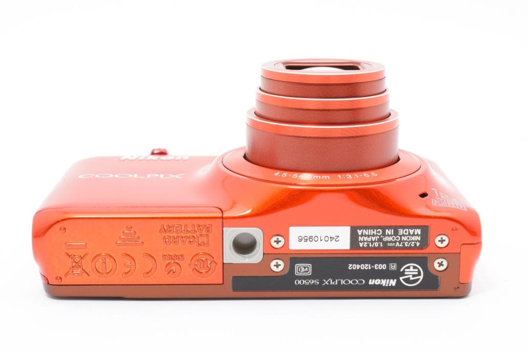 【極美品】Nikon COOLPIX S6500 オレンジ　新品級！