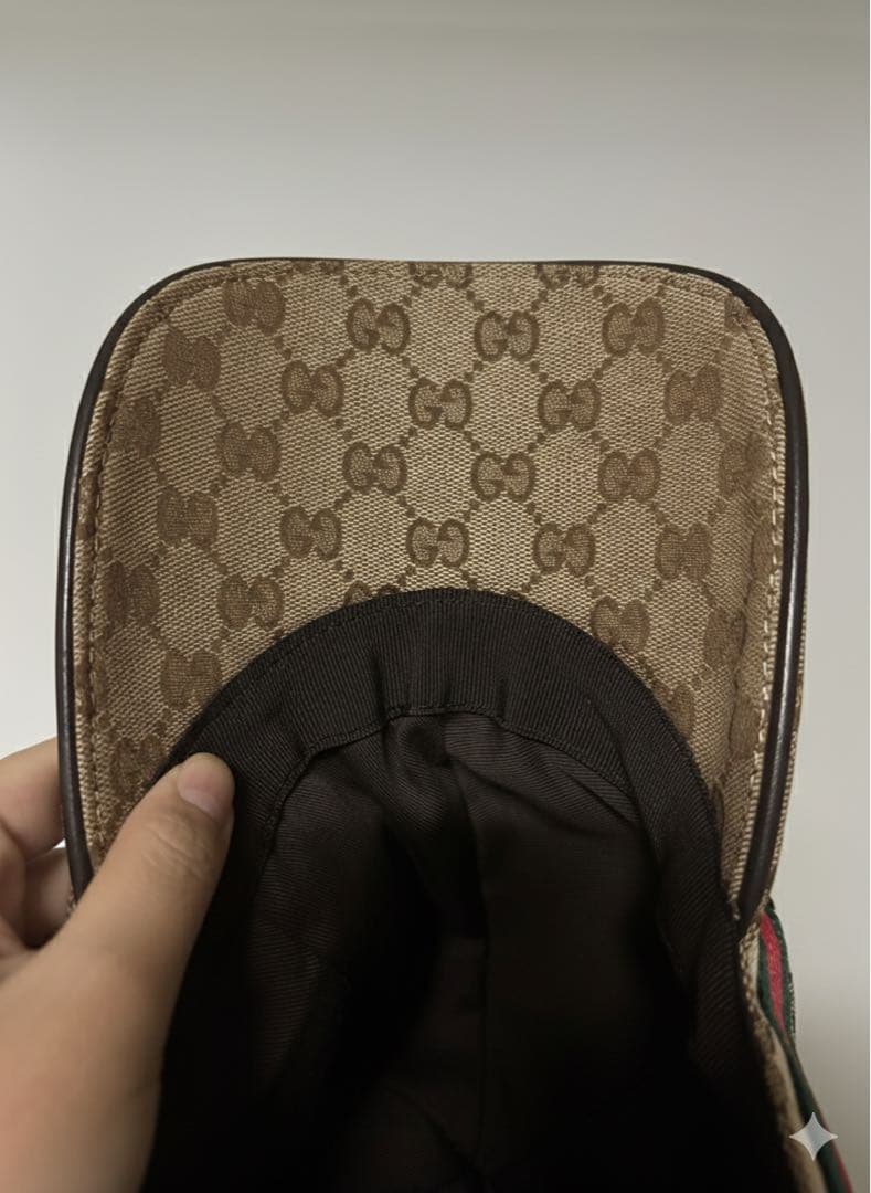 【値下げ】Gucci GGパターン ベースボールキャップ