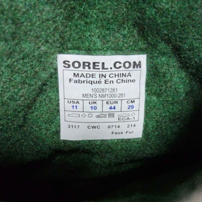 こ*屋様 新品ブーツ ソレル カリブー ウォータープルーフ NM1000-281