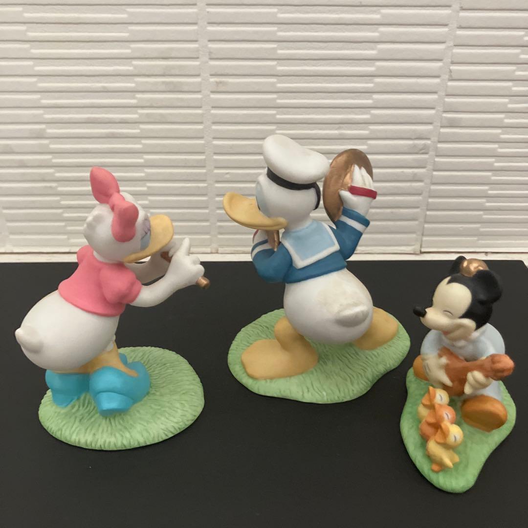 ディズニー　陶器置物　フィギュアリンワールド　オーケストラ　音楽隊