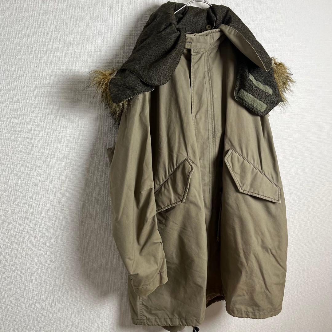 751 ダブルタップス初期M-51袖リブ付フェイクファー縁フードミリタリー仕様