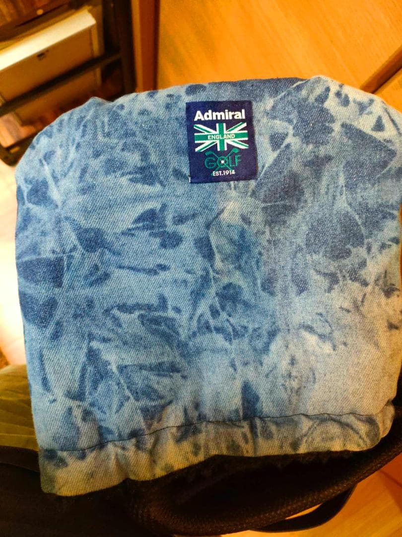 【Admiralセット美品】キャディバッグ・ヘッドカバー・ポーチ・マーカー