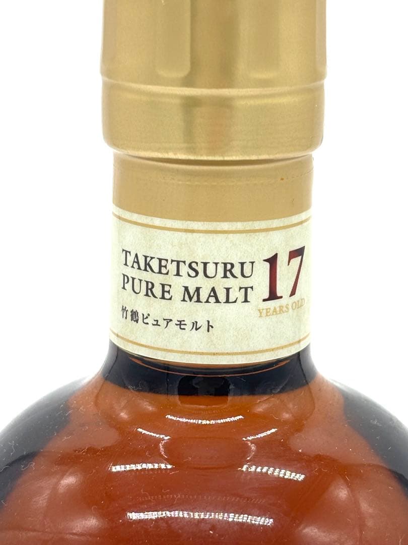 【希少】竹鶴17年 ピュアモルト キャップ汚れあり