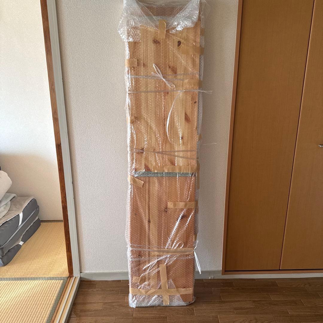 無印良品パイン材ユニットシェルフ大