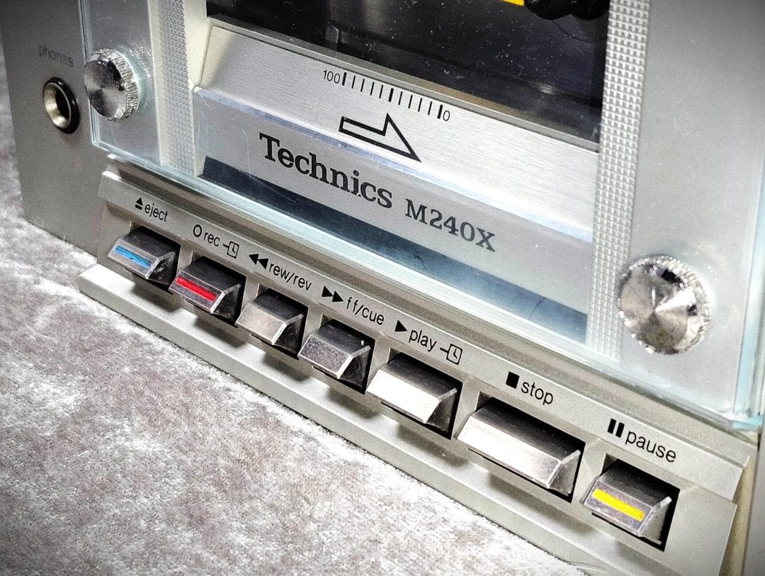 Technics RS-M240X カセットデッキ 録音再生良好