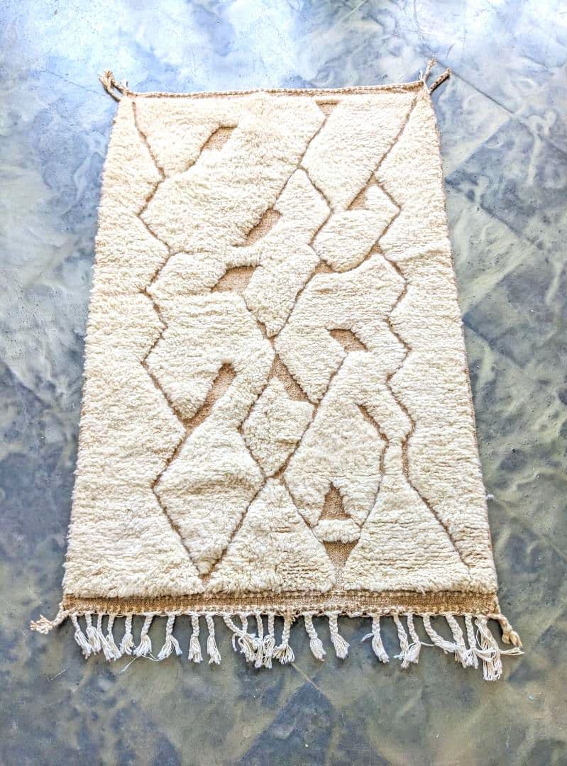 新品/未使用/一点物｜モダン ベニワレンラグ-No7 103×154