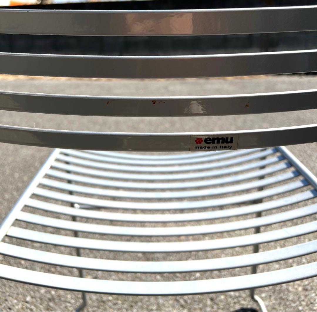 【即購入OK】emu エミュー ガーデンチェア 2脚 イタリア製