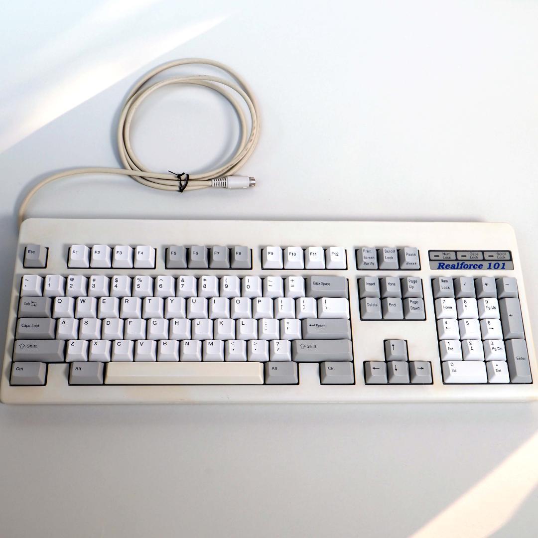 【キートップ洗浄済】Realforce 101 英語配列 （その1） 【東プレ】