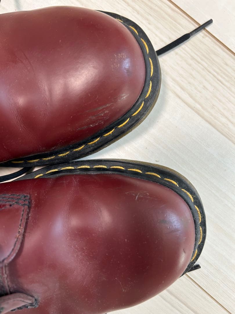Dr. Martens 8ホール　ドクターマーチン　ワインレッド　UK8