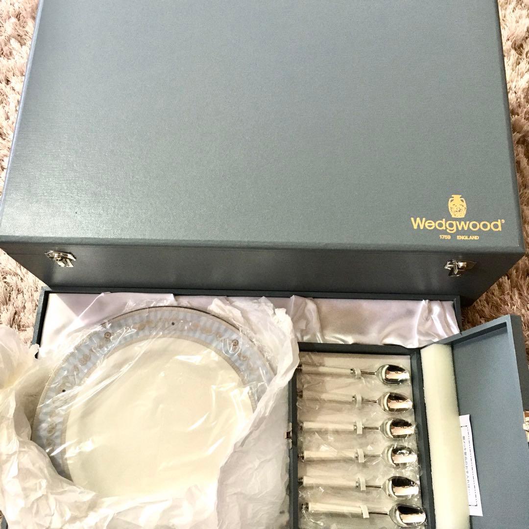  ウェッジウッド　アレクサンドラ　ブルー　新品未使用