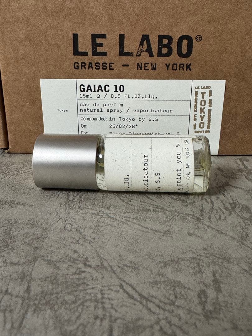 Le labo gaiac 10 ルラボ 香水 ガイアック10