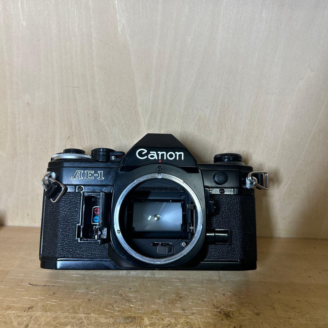 Canon AE-1 ブラックボディー完動極美品