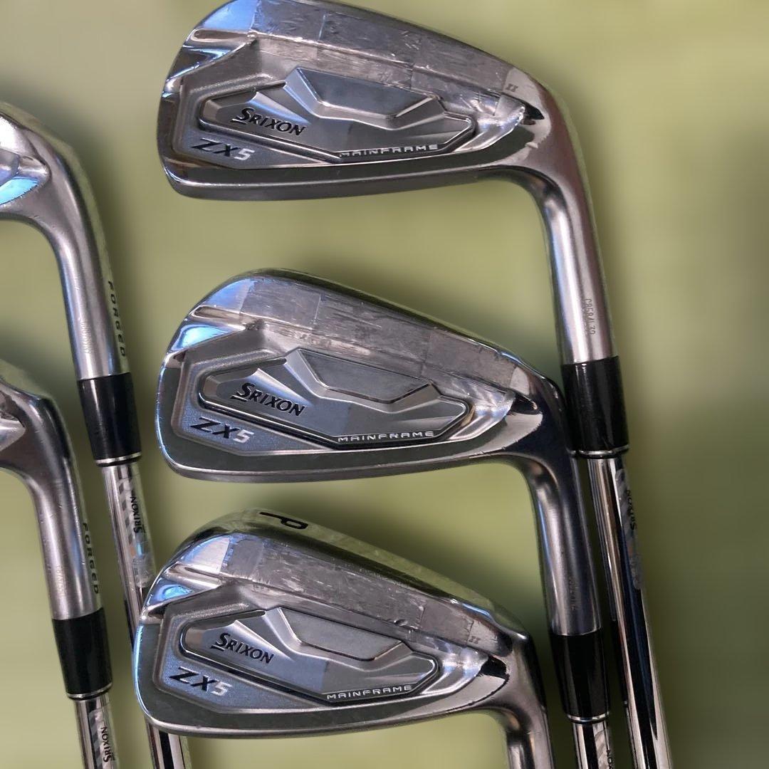 h*u様 Srixon ZX5 mk2 アイアンセット P〜6 AMT