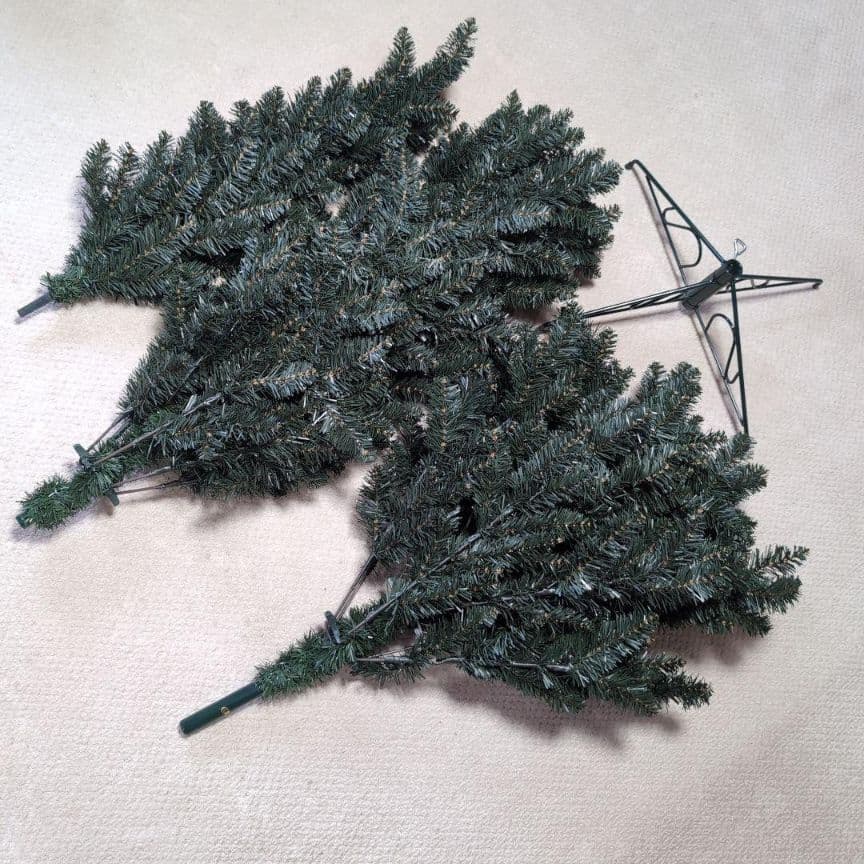 210cm ウィンザー スリム クリスマスツリー