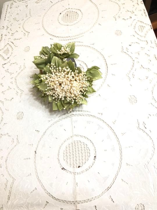 英國アンティーク　レース　刺繍　ローラアシュレイ