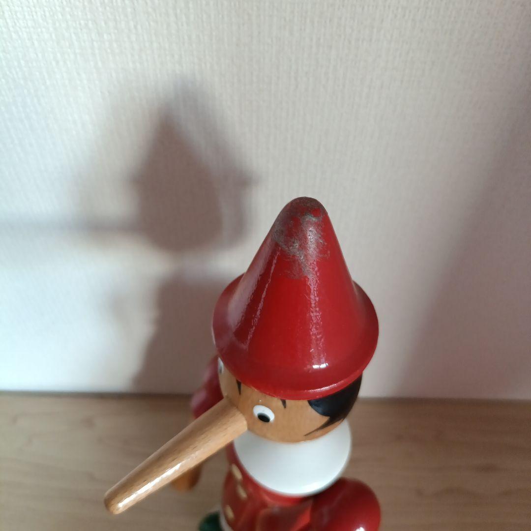 木製　ピノキオ　人形　イタリア製
