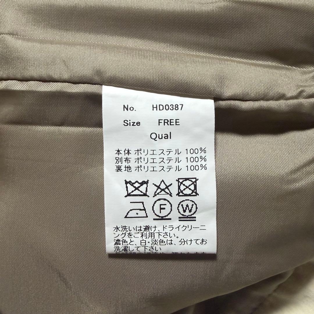 Ciel フロントボタンドッキングミニワンピース