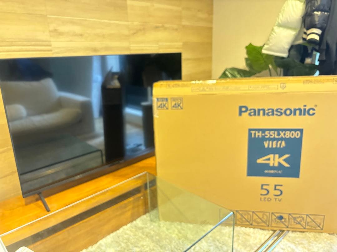 【約1年使用】パナソニック VIERA TH-55LX800 【55インチ】