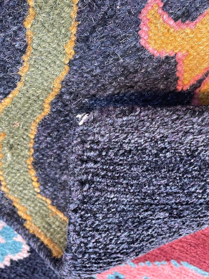 龍と鳳凰　カガマ　norbu lingka ノルブリンカ　チベット絨毯　ドラゴン