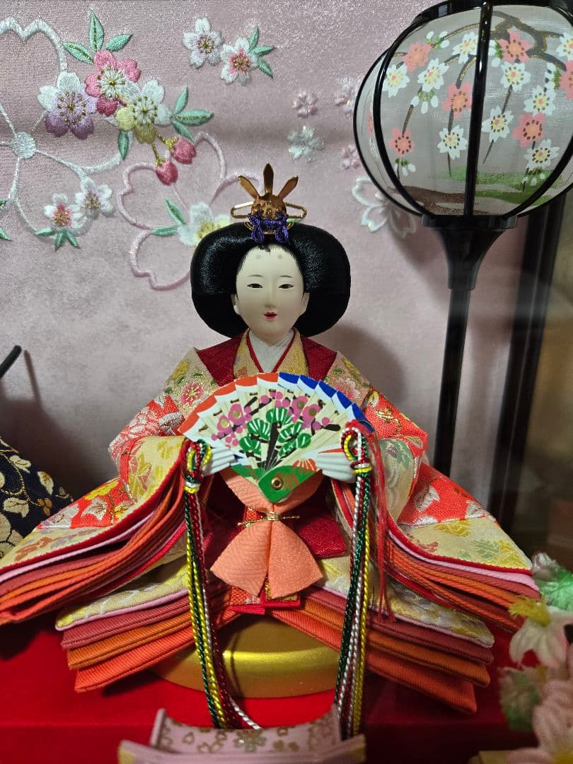 【一点限り】雛人形 ケース飾り　K26