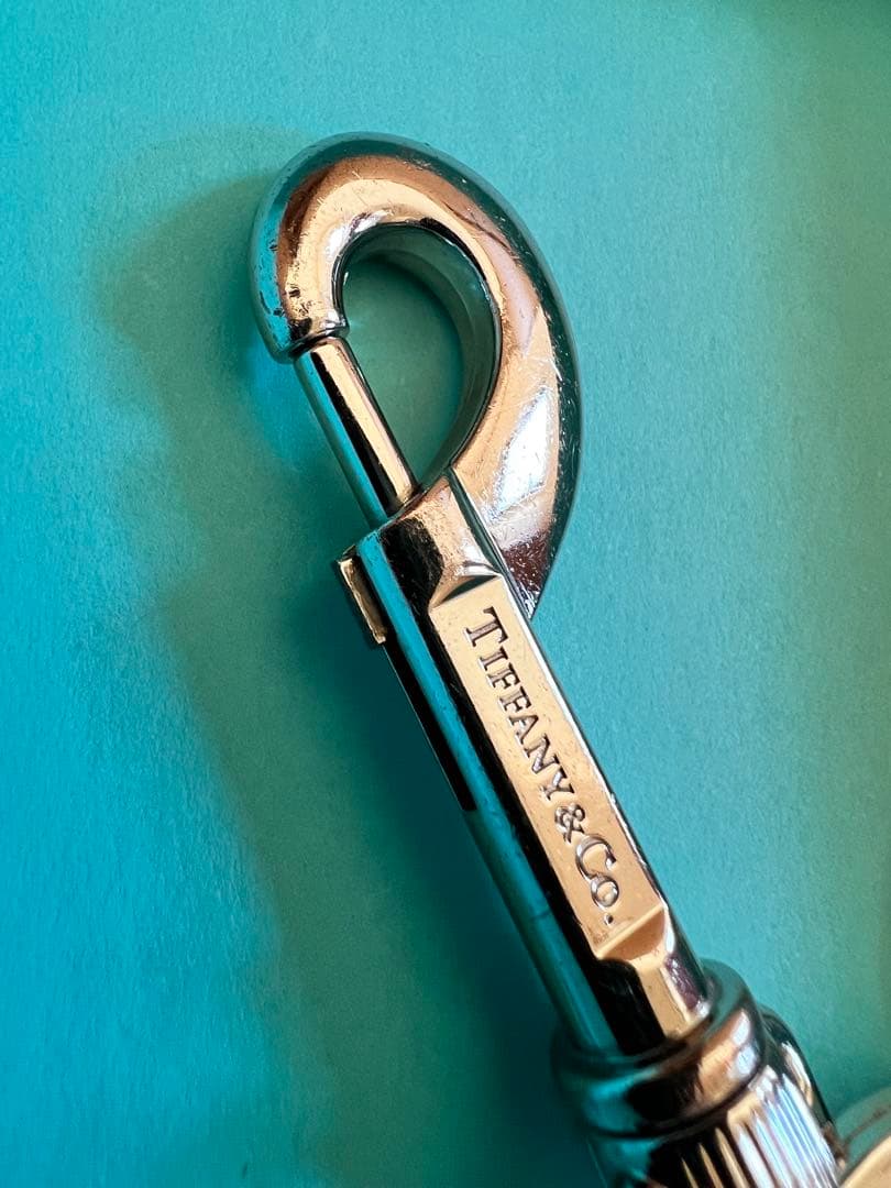 Supreme Tiffany Keyring Silver 中古一部難有り