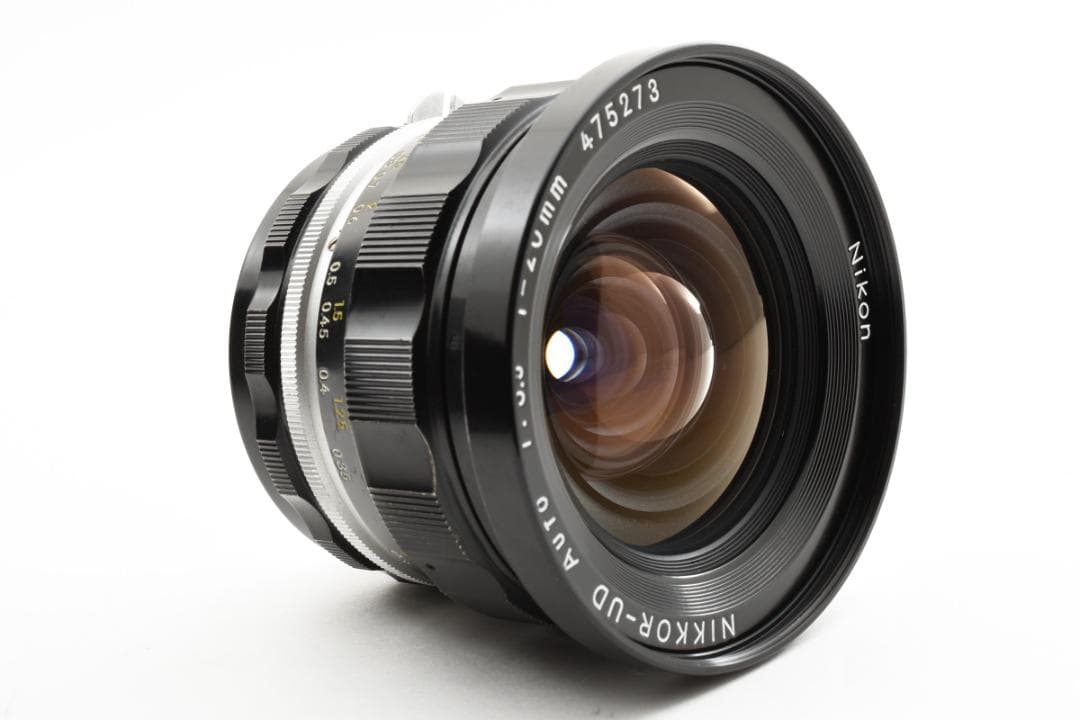 【良品】Nikon Nikkor UD Auto 20mm f/3.5 レンズ